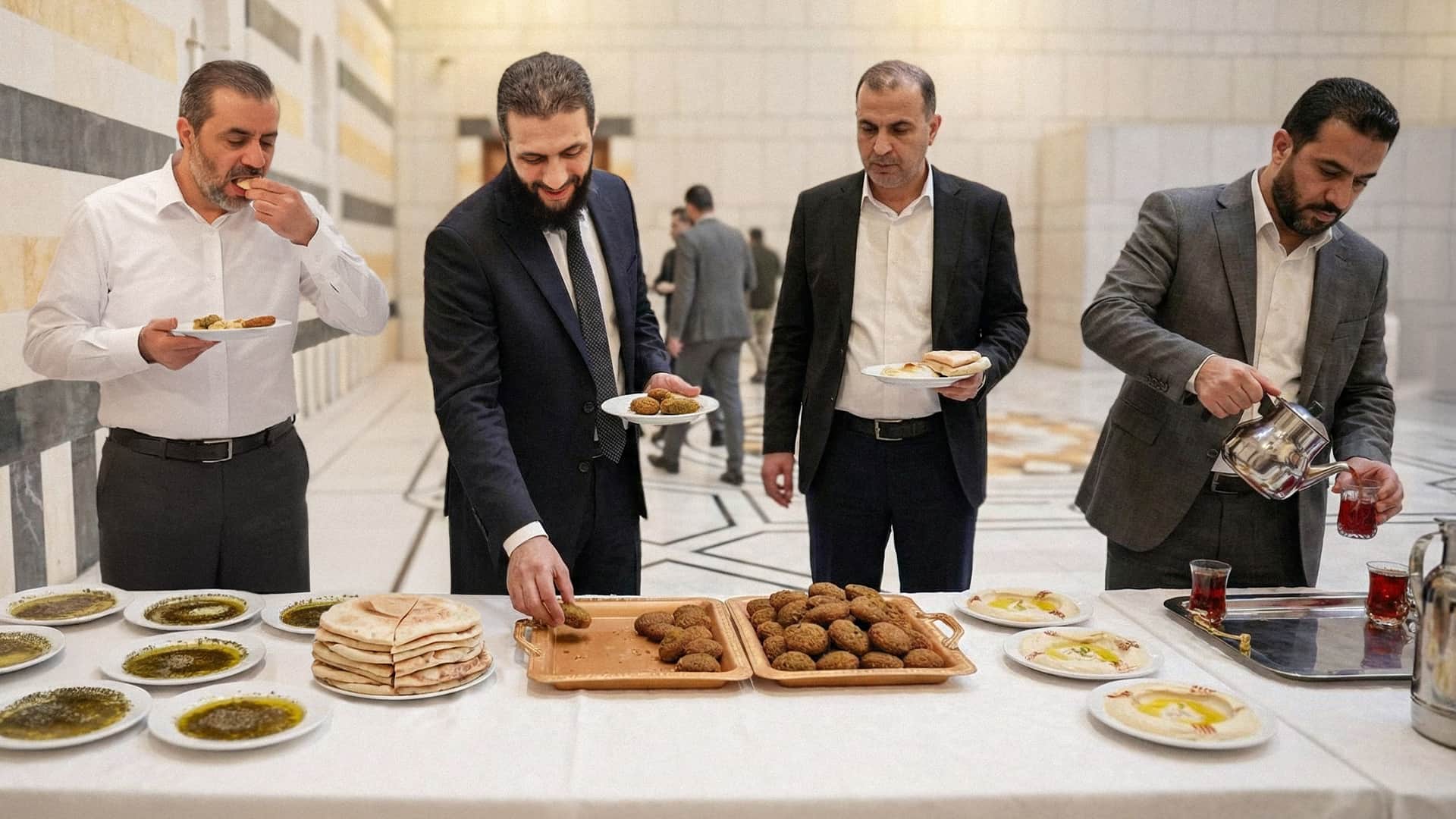 صورة أبو مريم الأسترالي يوعز لعشرات المطاعم بجعله شريكاً فيها فزعةً لبوفيه السيّد الرئيس