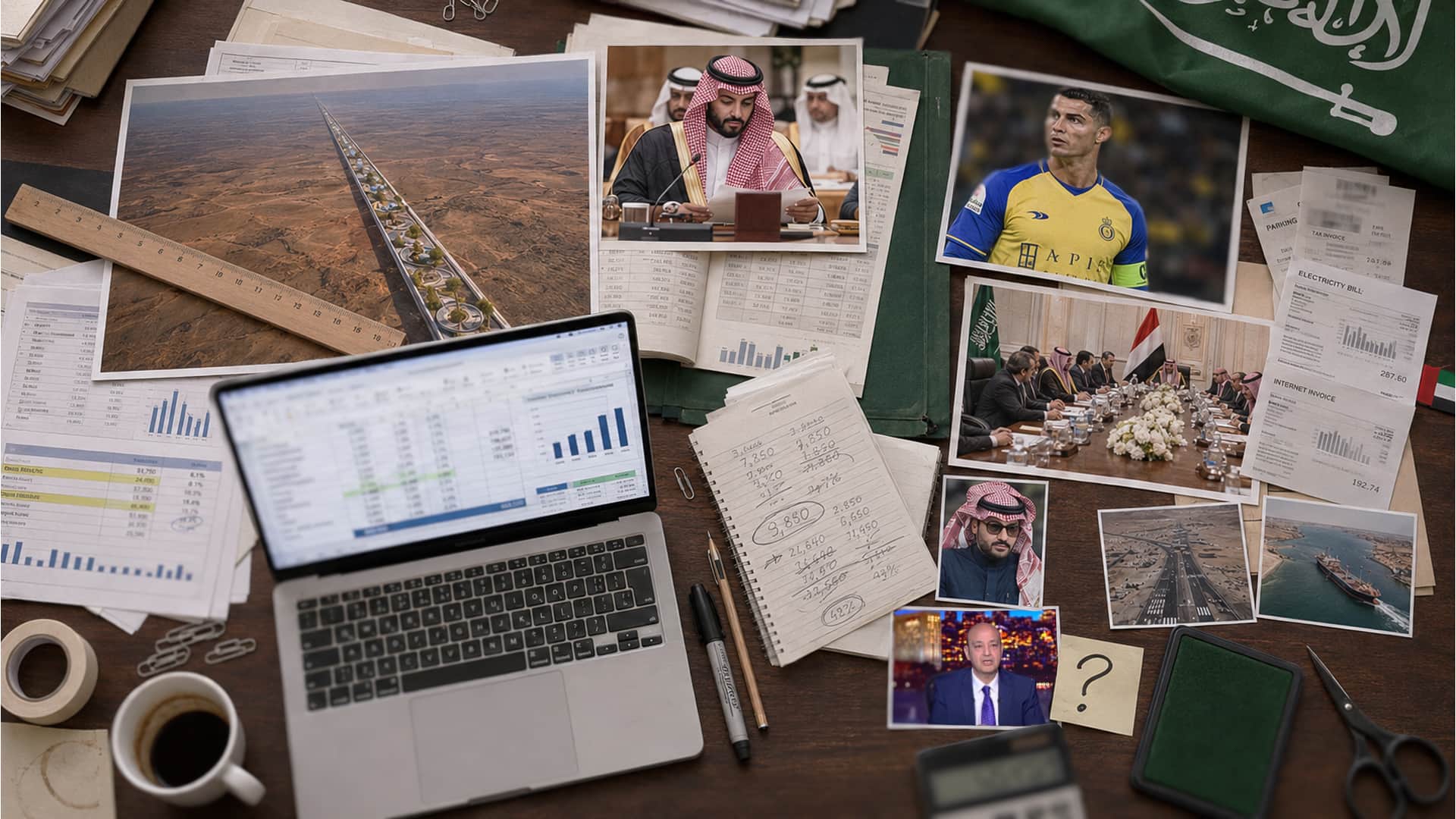 صورة نيوم، رونالدو، الحكومة اليمنية وأشياء تنفق عليها السعودية بلا طائل