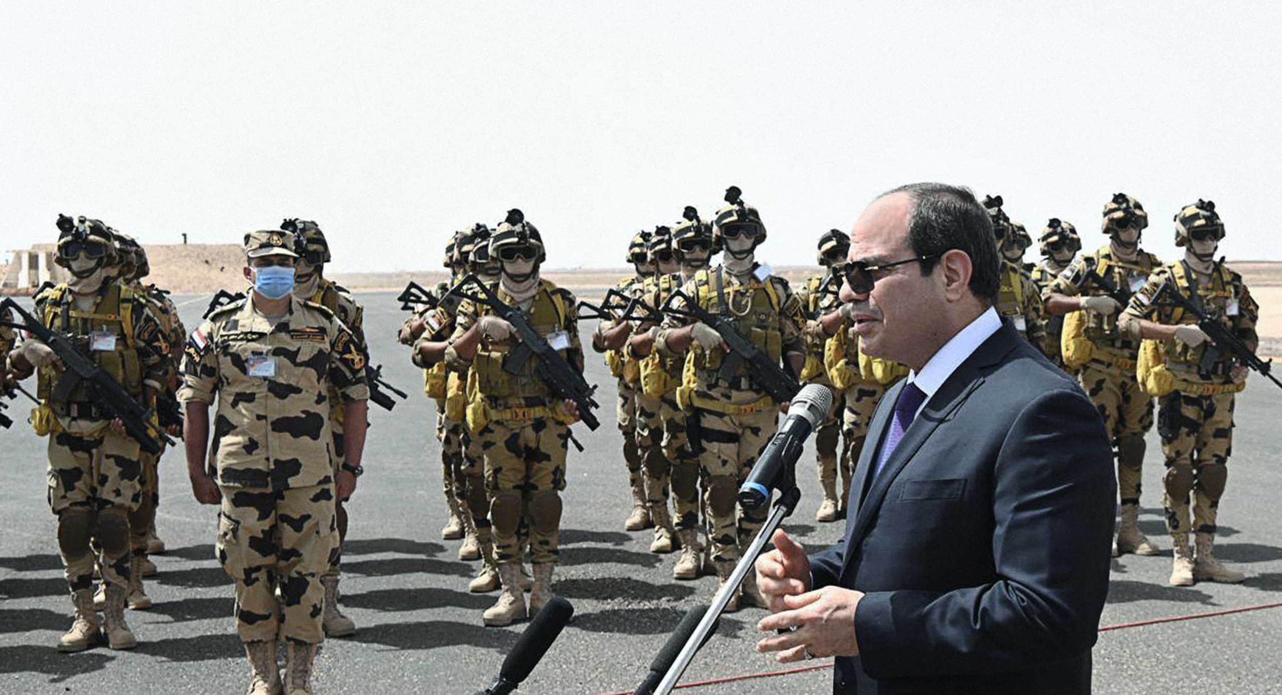 صورة السيسي يقرر مواجهة أزمة سد النهضة بإرسال الجيش إلى ليبيا لتخفيف استهلاك المياه