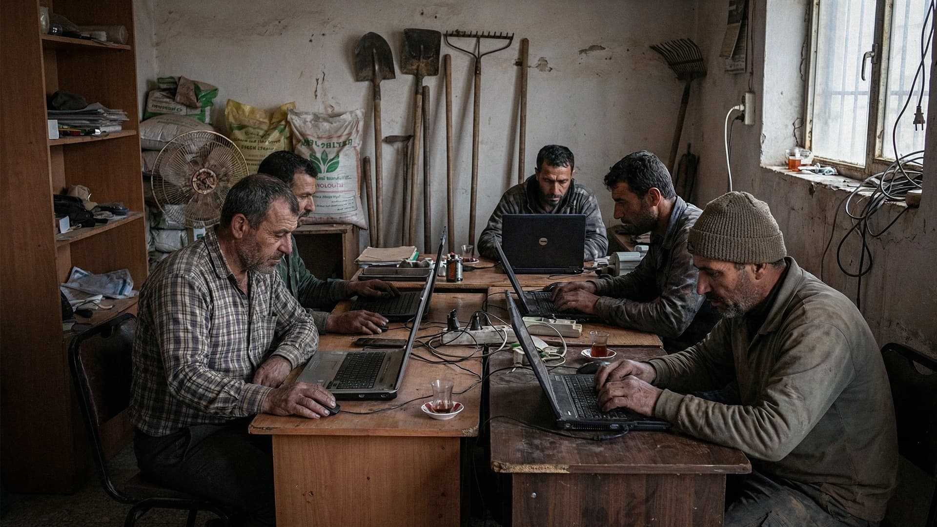 صورة قصة نجاح: فلاح سوري يتغلب على الجفاف في البلاد بعد اتجاهه إلى زراعة البوتّات