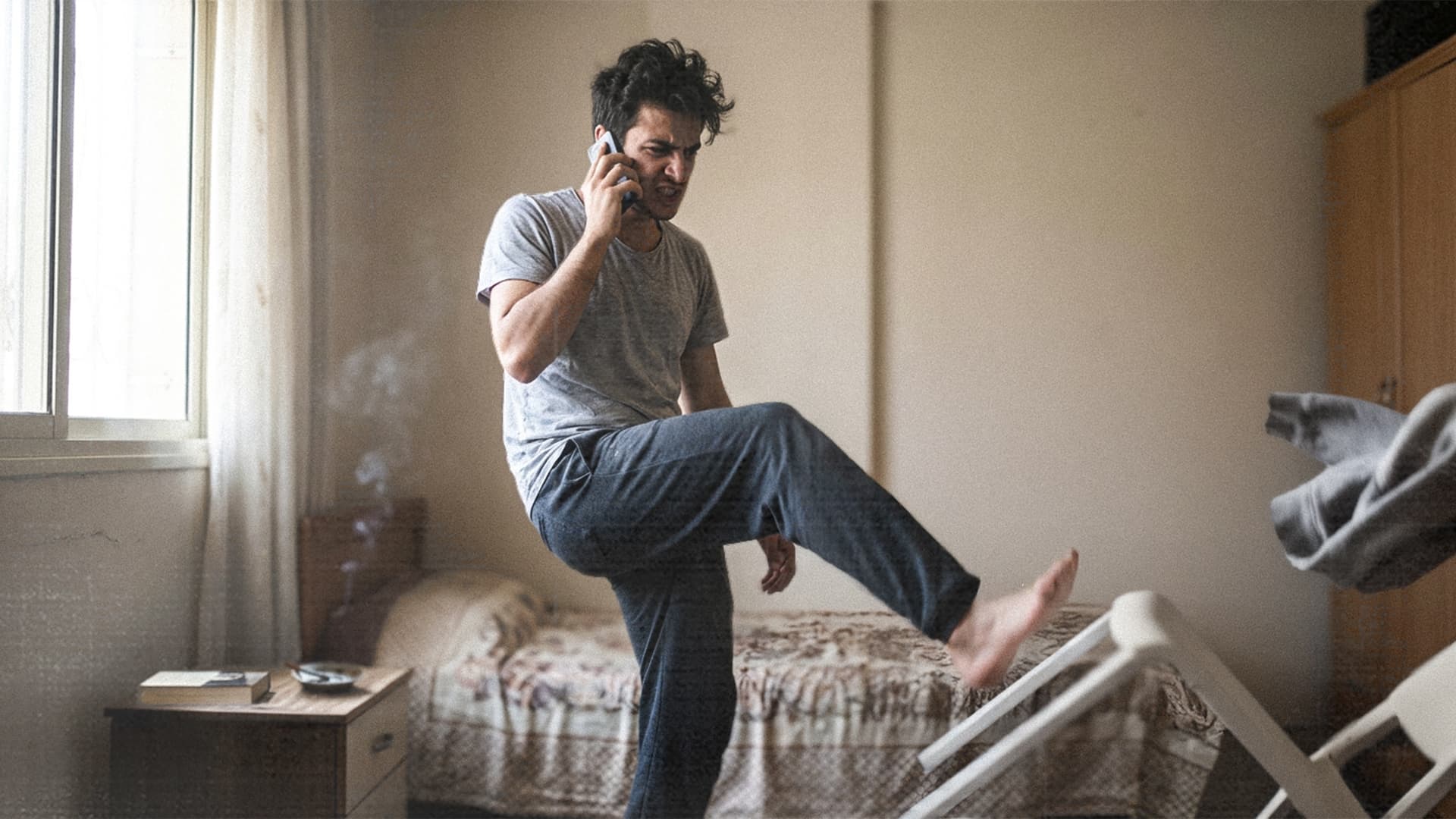 صورة شاب يؤكد أن الصيام مقدور عليه لكن موضوع التسامح هذا اعفوني منه