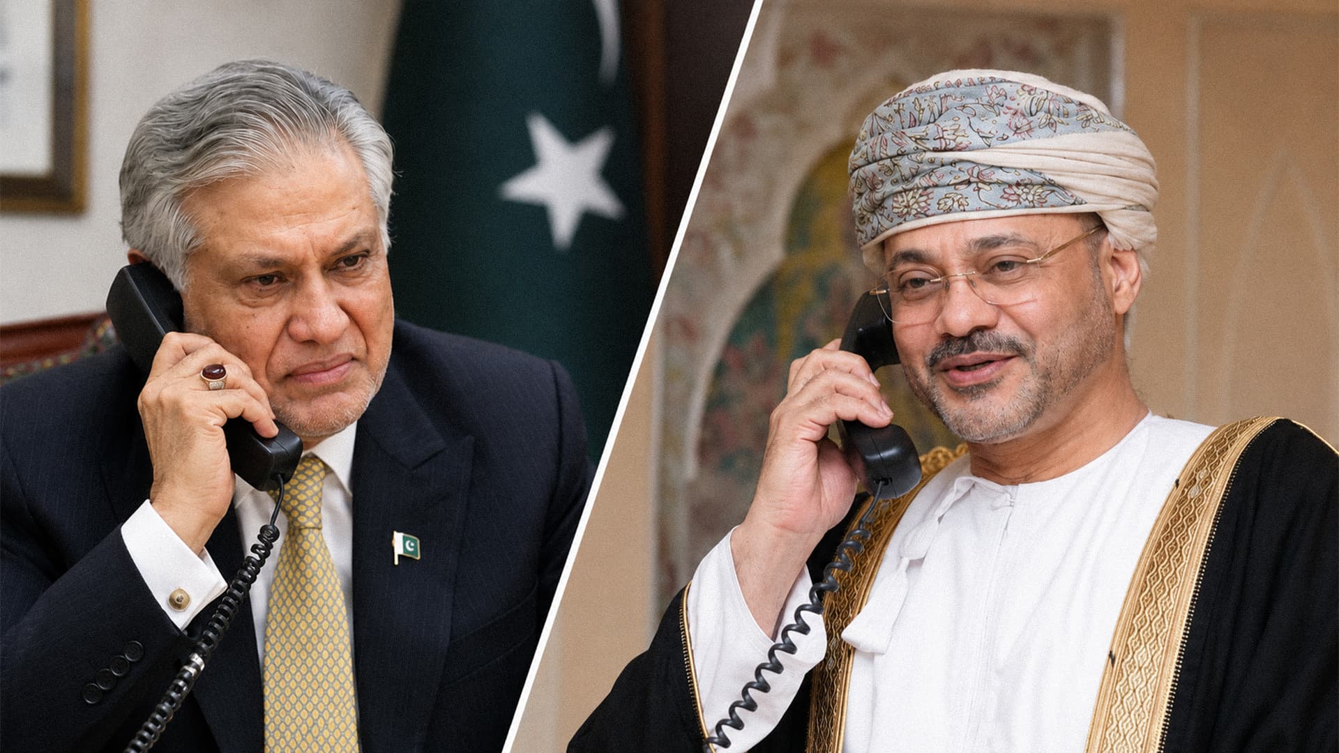 صورة عُمان تهنئ باكستان على نجاح المفاوضات وتذكّرها أن آخر تقدم في المفاوضات تكلّل بالحرب