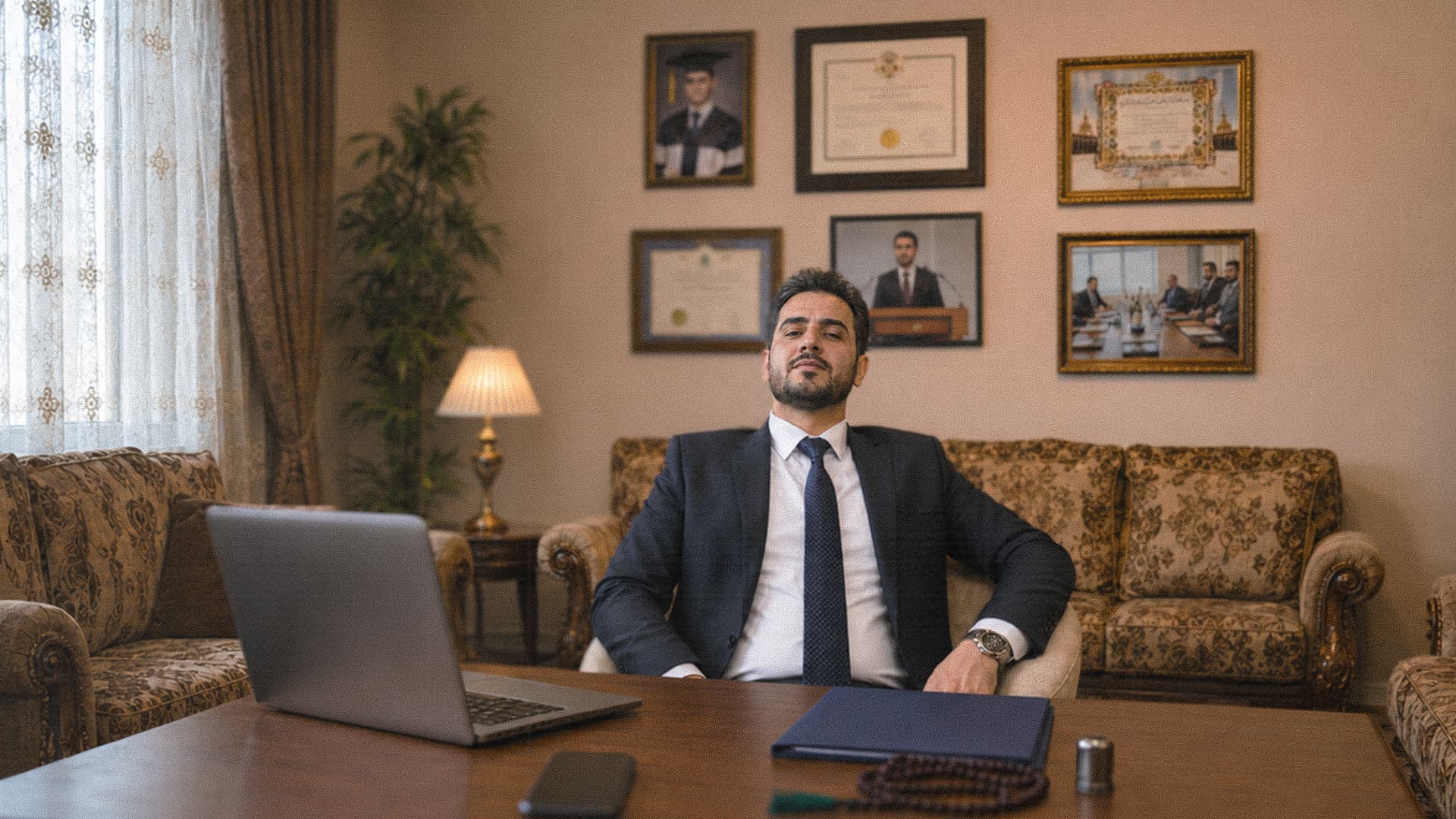 صورة العراق بزنس ريفيو: دليل الحدود لتصبح رجل أعمال وسياسة ودين ورئيس جامعة وحكومة في ١٠ سنوات