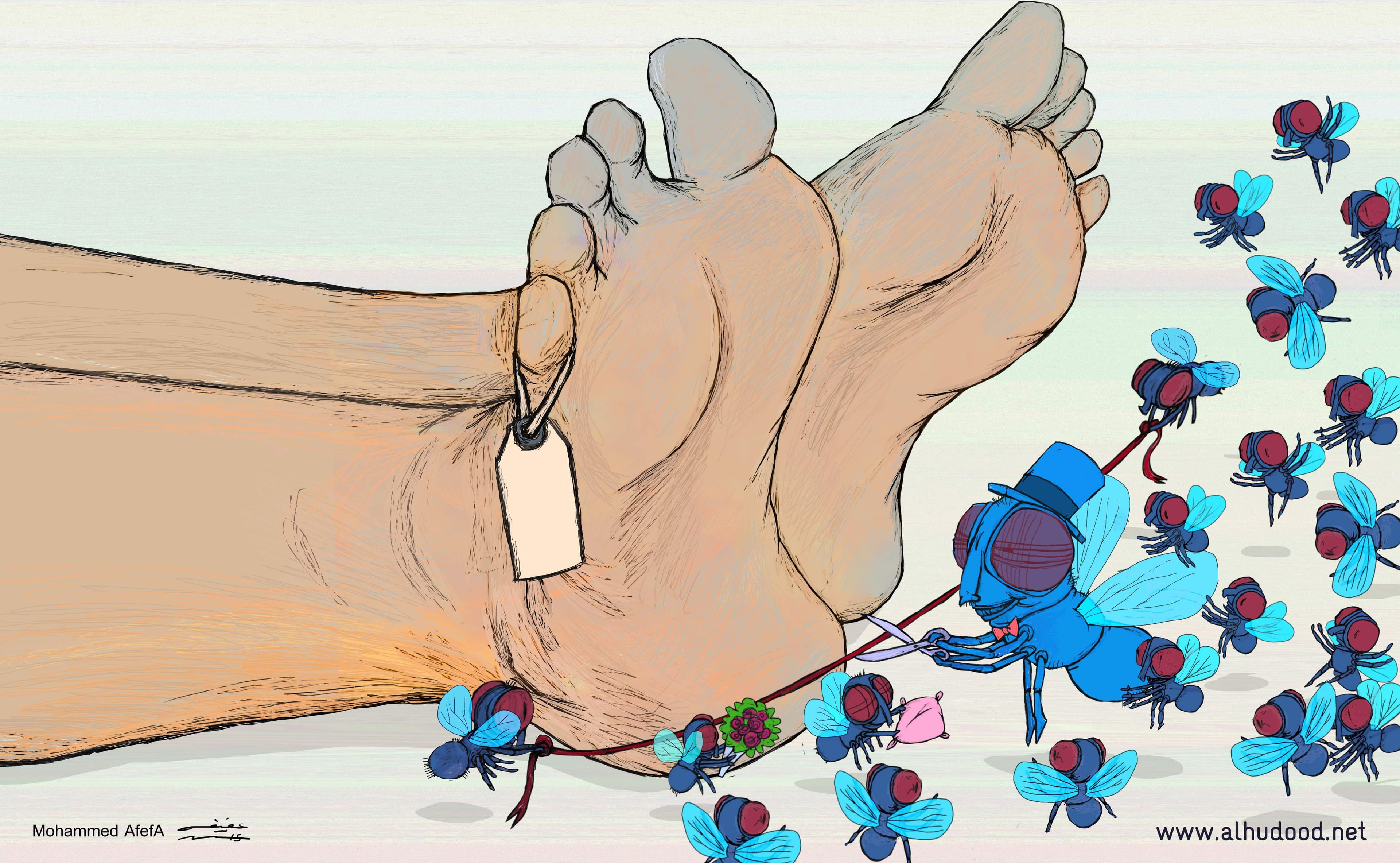 صورة الذبابة: الافتتاح