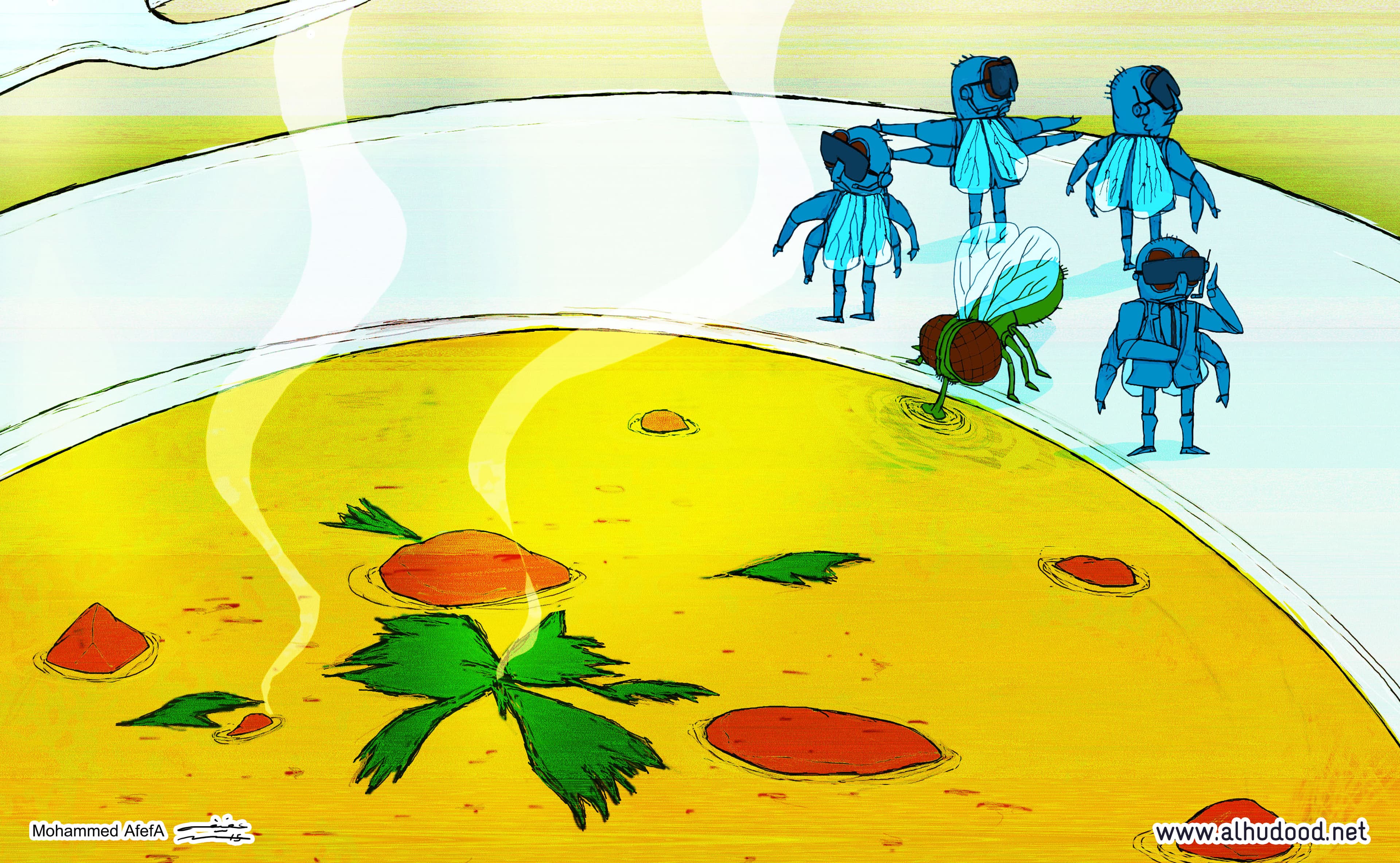 صورة الذبابة: شوربة