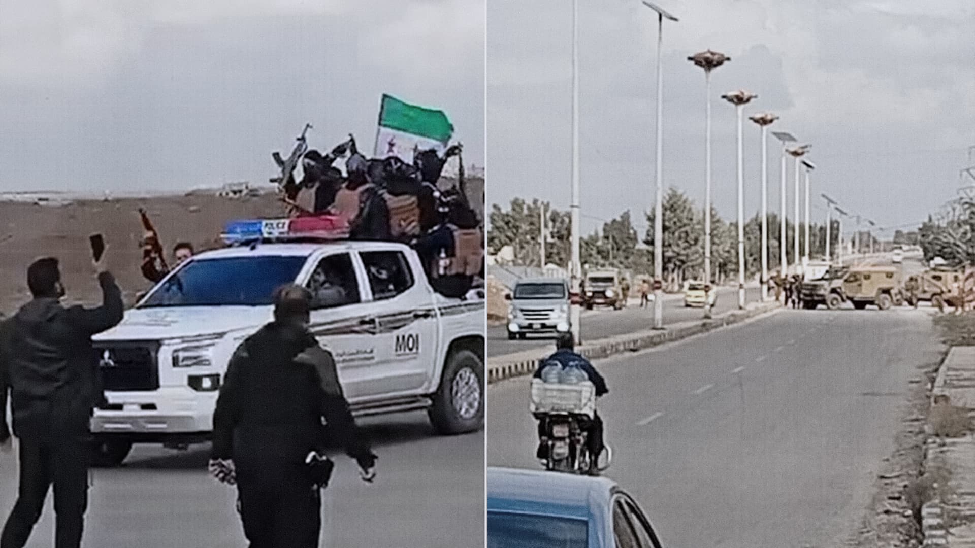 صورة خاص بالحدود: الدورية الإسرائيلية دفعت إتاوة لشباب الأمن العام لحظة مرورهم