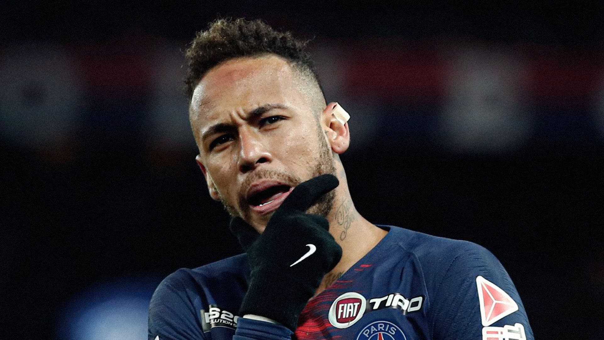 صورة ما الذي يعنيه "نيمار يثير الجدل"؟ نيمار يسأل وصحيفة تنشر خبراً بعنوان "نيمار يطرح سؤالاً يثير الجدل"