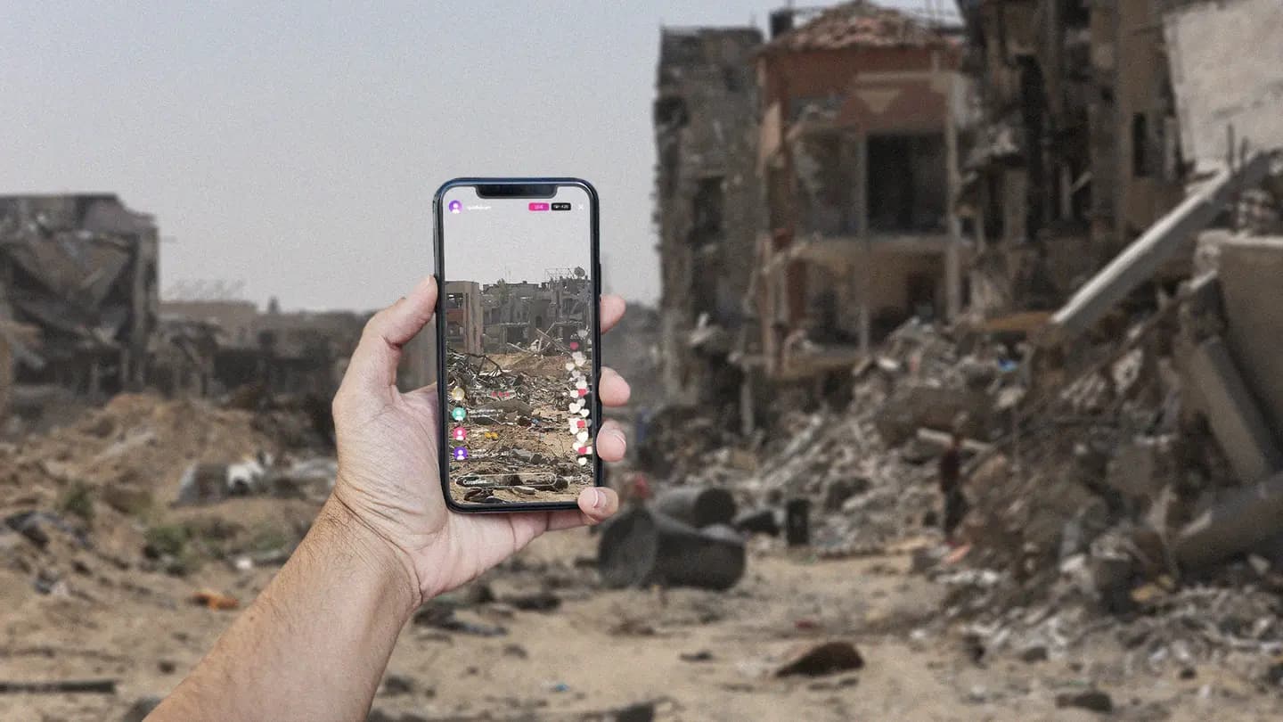 صورة Gazan Offers Front-Row Seat to 'Right Side of History' To Instagram Activists